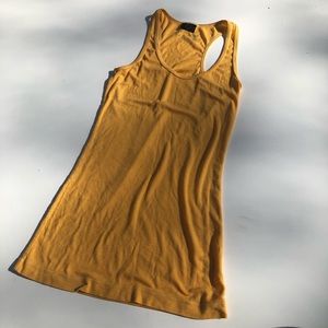 Split59 yellow tank top